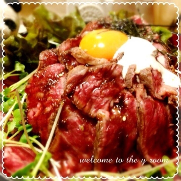 大好き ガッツリ ローストビーフ丼 レシピ 作り方 By ゆうちゃん8167 楽天レシピ 大好き ガッツリ ローストビーフ丼 レシピ 作り方 By ゆうちゃん8167 楽天レシピ